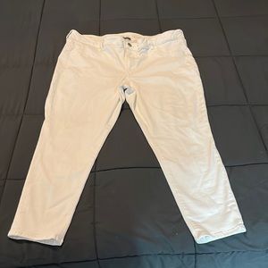 White American Eagle Jeggings 18 short